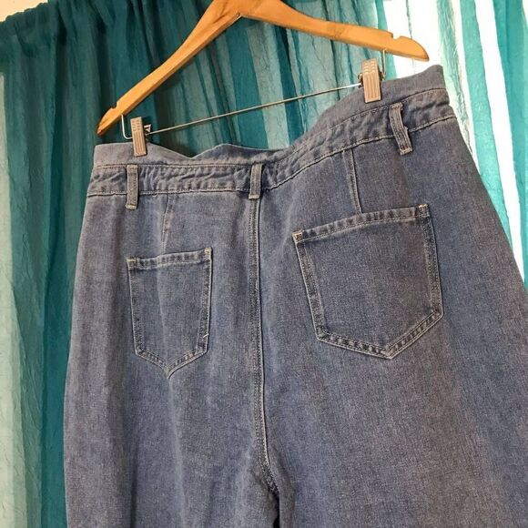 Missguided Riot High-Rise Mom Jeans Size 12 - Picture 6 of 8